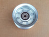 Idler Pulley for Troy Bilt 1751736, GW1751736, GW-1751736 ID: 3/8", OD: 3-1/2", Height: 1-9/16" Flat