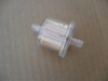 Clear Fuel Gas Filter for Gravely 00682500 00873700 040742 08811700 21410800 21534000 21538400 21541500 21544600 21548101