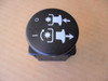 PTO Switch for Hustler Super Z XR7 FasTrak Raptor 771476 776476 776476P 8 Terminals Deck engagement switch
