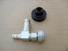 Gas Tank Fuel Shut Off Valve With Rubber Bushing for Snapper 12337 1654930 1654930SM 7012337 1-2337