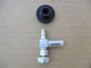 Gas Fuel Shut Off Valve With Rubber Bushing for Exmark Lazer Z Navigator Pioneer Quest Vantage 1513645 466560 1-513645 46-6560