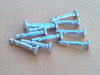 Shear Pins Bolts for MTD 738-04124A 738-04124 Set of 10 snowblower snowthrower snow blower thrower