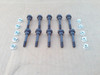 Shear Pins for Honda HS70TA, HS70WA, HS50WA, HS55K1TA, HS828TAS, 90102732000, 90102732010, 90114SA0000, 90102-732-000, 90102-732-010, 90114-SA0-000 Set of 10 Bolts with Nuts, snowthrower, snow blower thrower