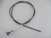 Choke Cable for Exmark Turf Tracer Turf Ranger 52" 60" Cut 1603336 603336 1-603336