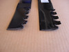 Mulching Blades for Ariens 46" Cut 21546611 532405380 Toothed mulcher