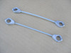 Deck Brake Lift Cable for Troy Bilt LTX1842 Bronco Super Bronco RZT42 RZT50 746-0970 946-0970 Set of 2 Cables