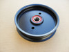 Deck Idler Pulley for Hustler 52', 54", 60", 66" 72" Cut Z, Super Z, Mini Z, Super Mini Z, 781856 Made In USA, OD: 5-1/2", ID: 5/8", Height: 1-3/8"