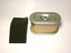 Air Filter for Lesco 050031 includes foam pre cleaner wrap