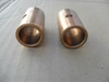 Brass Bearing Sleeve Bushing for Bobcat Ransom 33014A 33050 BAA0203 PL0458 704149 704172 7-04149 7-04172 Set of 2 Bearings Sleeves Bushings