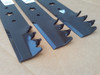 Mulching Blades for Husqvarna 48" Cut 532173920, 532180054 Toothed mulcher