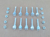 Shear Pins Bolts for Husqvarna 588077502 532187494 532179828 588077501 601001986 532192090 532188243 Snowthrower snow blower thrower Set of 10 Includes lock nuts