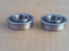 Wheel Bearings for Bunton P0209, PL0941 Bearing set of 2