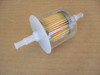 Fuel Filter for Bad Boy 063500100 063-5001-00 Clear