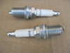 Spark Plugs for Briggs and Stratton Intek Vanguard 635512 692051 694385 696073 696202 696798 700646 711252 72347GS 792015 799781 805015 84007216 187572GS 491055 491055MA 491055S 491055T 494963 496055 496055S 499608Set of 2