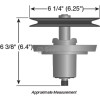 Deck Spindle for Cub Cadet XT1 XT2 LT46 LX46 46" Cut 618-06977 618-06977A 918-06977 918-06977A 490-130-C014 Includes Pulley
