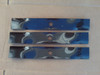 Mulching Blades for Husqvarna GTH2548 YTH1848XP YTH2148 YTH2348 YTH2448 48" Cut 532173921 Set of 3 mulcher
