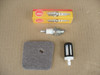 Tune Up Kit for Stihl FS45 FS46 FS55 HL45 trimmer KM55 41400071800 4140 007 1800 Air Filter Spark Plug Fuel Filter