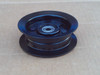 Deck Idler Pulley for Toro TimeCutter, Z Master Z380, Z480, Z4200, ZS4200, SS4216, SS5000, SW3200, SW4200, 1062175, 1329420, 106-2175, 132-9420 zmaster, ID: 3/8", OD: 4-1/8", Height: 1-1/2"