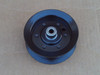 Deck Idler Pulley for Toro TimeCutter, Z Master Z380, Z480, Z4200, ZS4200, SS4216, SS5000, SW3200, SW4200, 1062175, 1329420, 106-2175, 132-9420 zmaster, ID: 3/8", OD: 4-1/8", Height: 1-1/2"