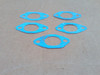 Carburetor Insulator Gasket for Subaru Robin EX13, EX17, EX21, EX27, 20A3590303, 27735903H3, 27735903J3, 20A-35903-03, 277-35903-H3, 277-35903-J3, Shop Pack of 5