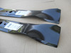 Mulching Blades for White Outdoor 42" Cut 742-04101, 742-3033, 759-04081, 759-3830, CC-742-3033, OCC-742-04101, 490-110-C129, Set of 2, mulcher