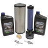 Tune Up Kit for Kawasaki FX651V, FX691V, FX730V, 490652076, 49065-2076 air filter, spark plugs, oil filter, fuel filter, oil