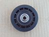 Idler Pulley for Exmark Quest 1062176 106-2176 ID: 3/8" OD: 2-3/4" Height: 1-1/4" Flat