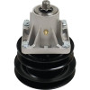 Deck Spindle for MTD LT5, RT99, 46" Cut 618-04134, 618-04134A, 618-04134B, 618-04134C, 618-04134D, 918-04134, 918-04134A, 918-04134B, 918-04134C, 918-04134D, Includes double pulley, mounting screws, grease fittting