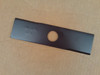 Edger Blade for RedMax 636715110, EXZ2500SHE, HE225F, HE250F, HE260, HE2601, HEZ2401S, HEZ2450S, HEZ2500F, HEZ2500S, Sharpened, Length: 8" Width: 2", Center hole: 1" red max
