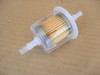 Fuel Filter for MTD 00012292 2405013S1C 793-00003 KH2405013S KH-24-050-13-S Clear