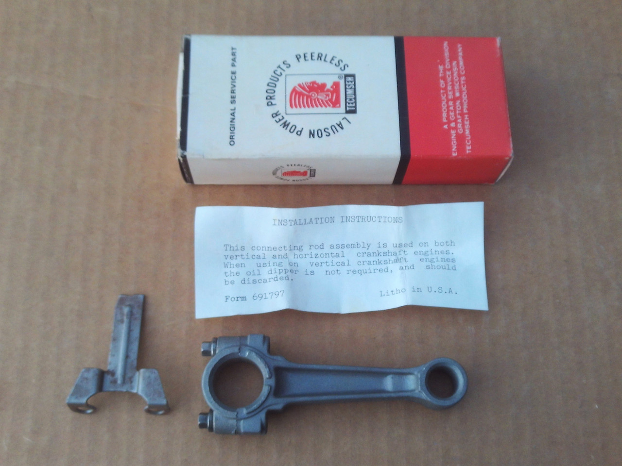 Tecumseh Connecting Rod for H22 to H35, LAV30, H30, TVS75, TVS90