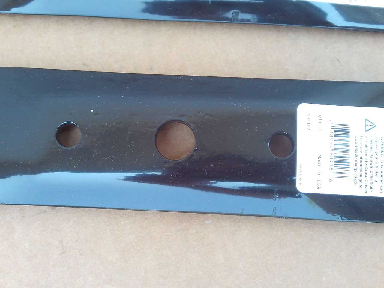 Mulching Blades for John Deere L100 L108 L110 L111 L118 42" Cut GX20249 GX20433 GY20567 Mulcher Set of 2 Blades