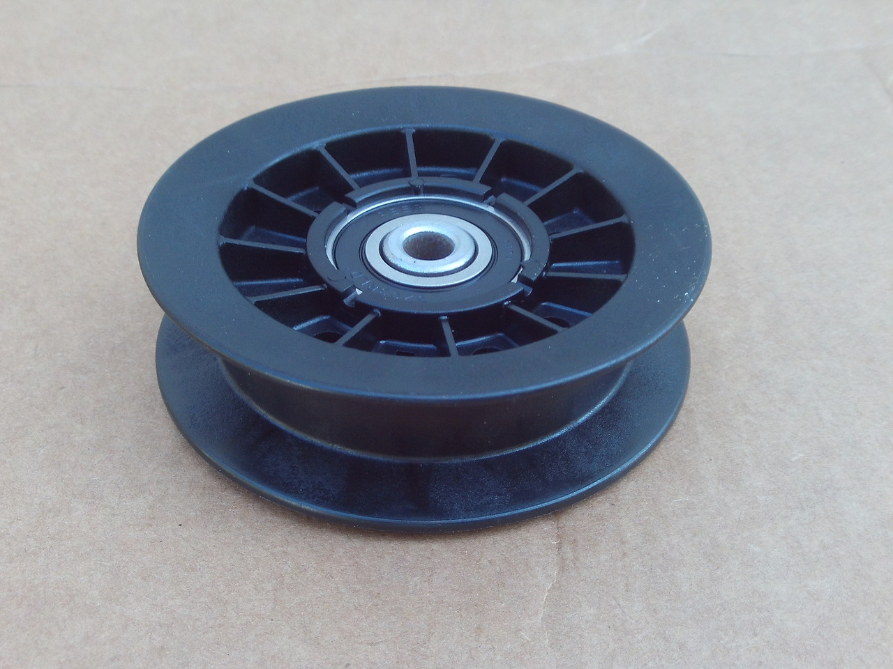 Flat Idler Pulley for Cub Cadet 1300, 1405, 833E, 833R, 933E, 933R, 1756151 ID: 3/8" OD: 4", 1-1/8" Made In USA