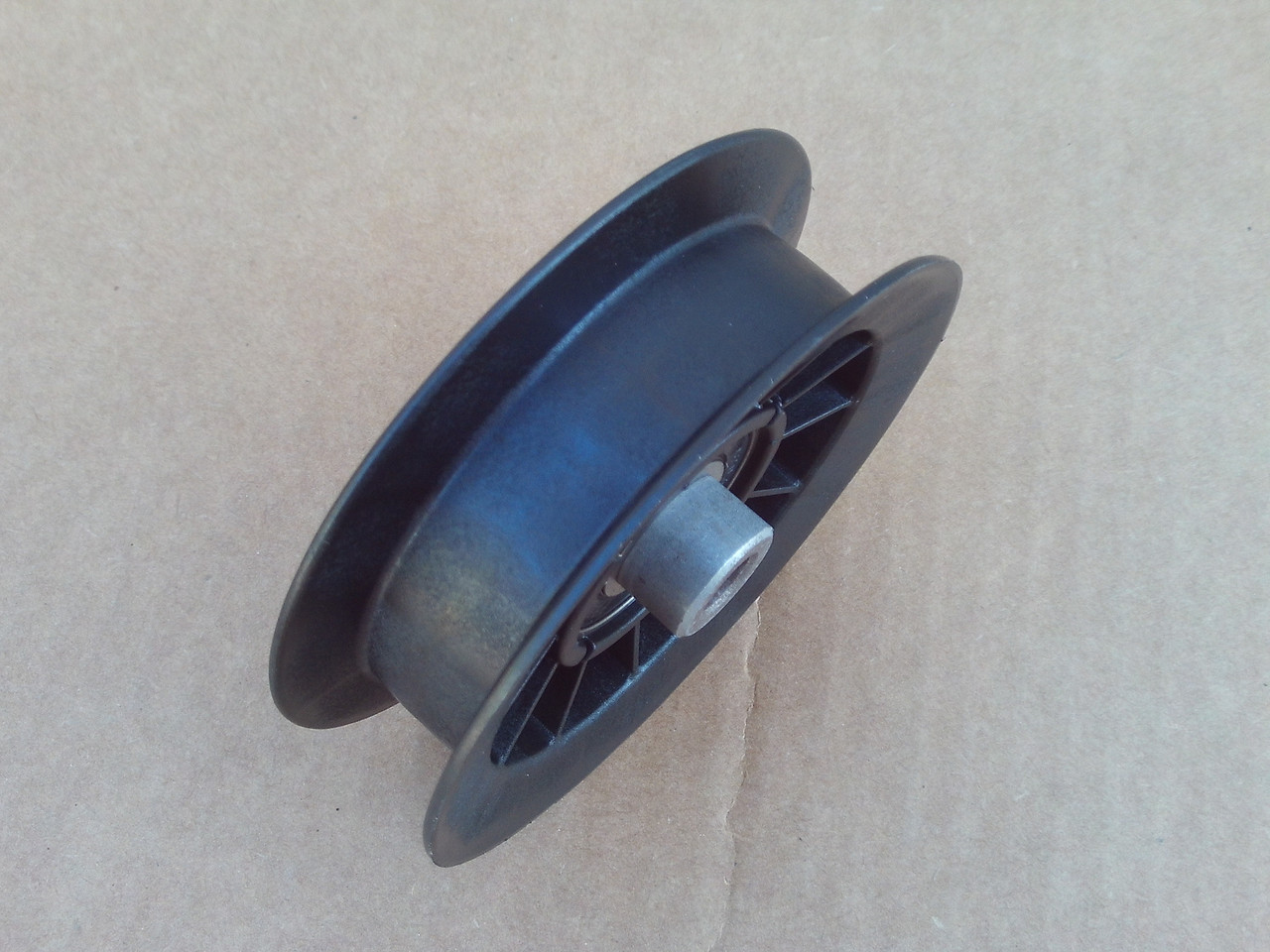 Flat Idler Pulley for Cub Cadet 1300, 1405, 833E, 833R, 933E, 933R, 1756151 ID: 3/8" OD: 4", 1-1/8" Made In USA