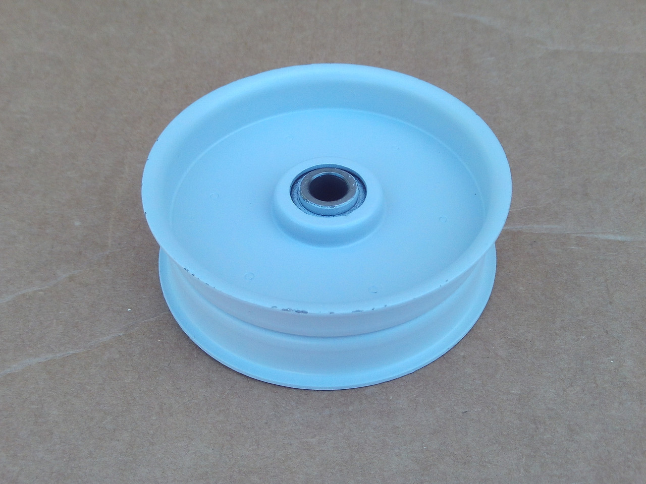 Idler Pulley for Simplicity 164268 164268SM 1685144 1685144SM Flat Height: 1-3/16" ID: 3/8" OD: 3-9/16"