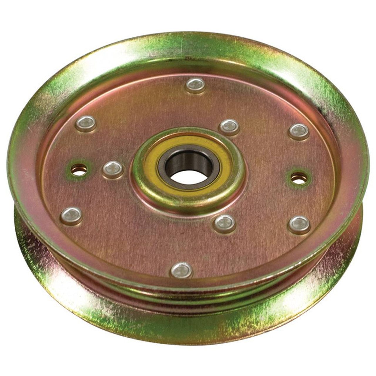 Idler Pulley for John Deere X300 Series, AM135526, OD: 5-1/4", ID: 11/16", Height: 1-1/4"
