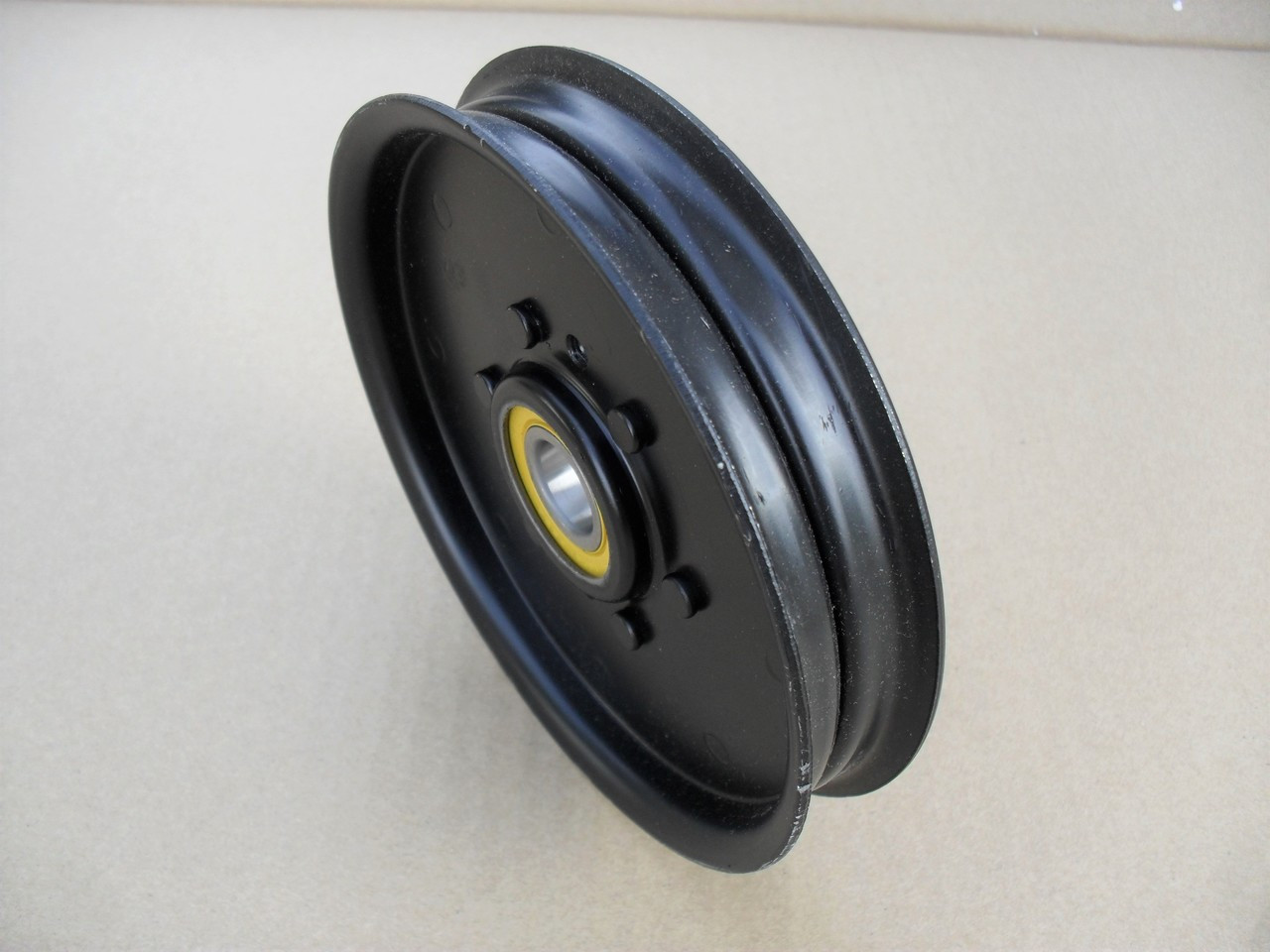 Deck Idler Pulley for John Deere 335, 345, 325, LX88, LX78, G100, Sabre with 48" Cut, AM106627