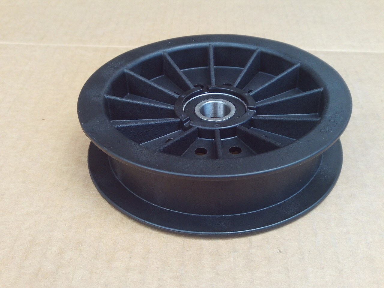 Flat Idler Pulley for Hustler FasTrak, Mini FasTrak 784504 ID: 11/16" OD: 5-7/8"