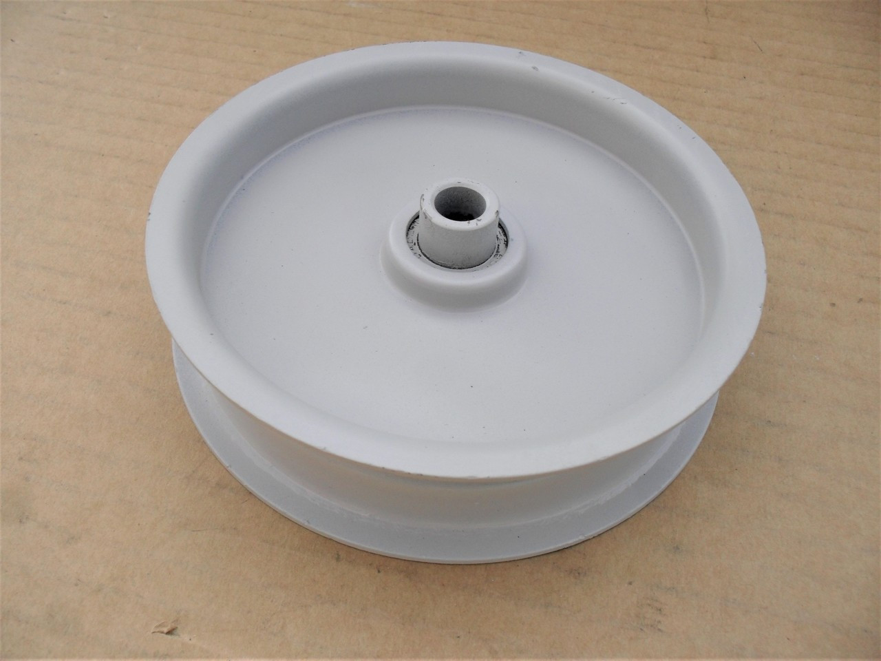 Idler Pulley for Exmark Vantage S, 931622, 93-1622, Height: 7/8" ID: 3/8" OD: 4-3/8"