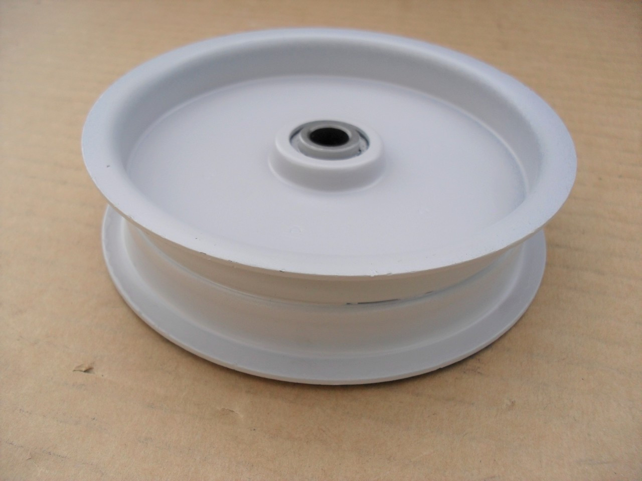 Idler Pulley for Exmark Vantage S, 931622, 93-1622, Height: 7/8" ID: 3/8" OD: 4-3/8"