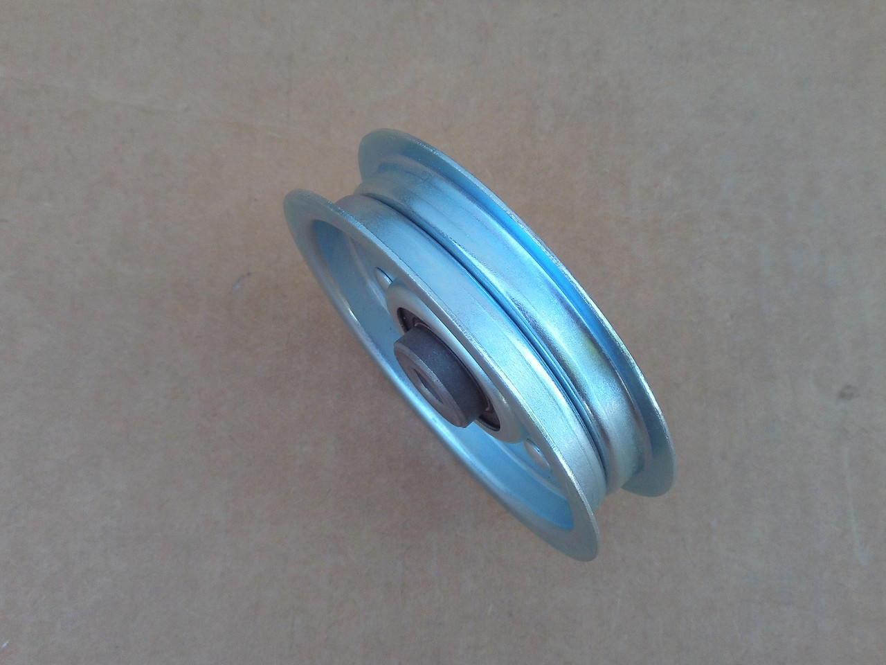 Flat Idler Pulley for MTD 756-0515, 7560515 Height: 1" ID: 3/8" OD: 3-3/4"