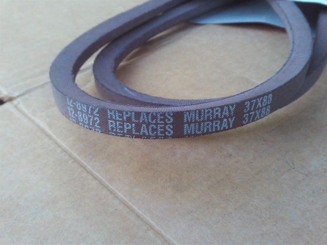 Deck Belt for Murray 42" Cut 037X88, 037X88MA, 37X88, 37X88MA, 710213, LT Rail Frame 42509X92B, 42590X92A, 1997 and newer