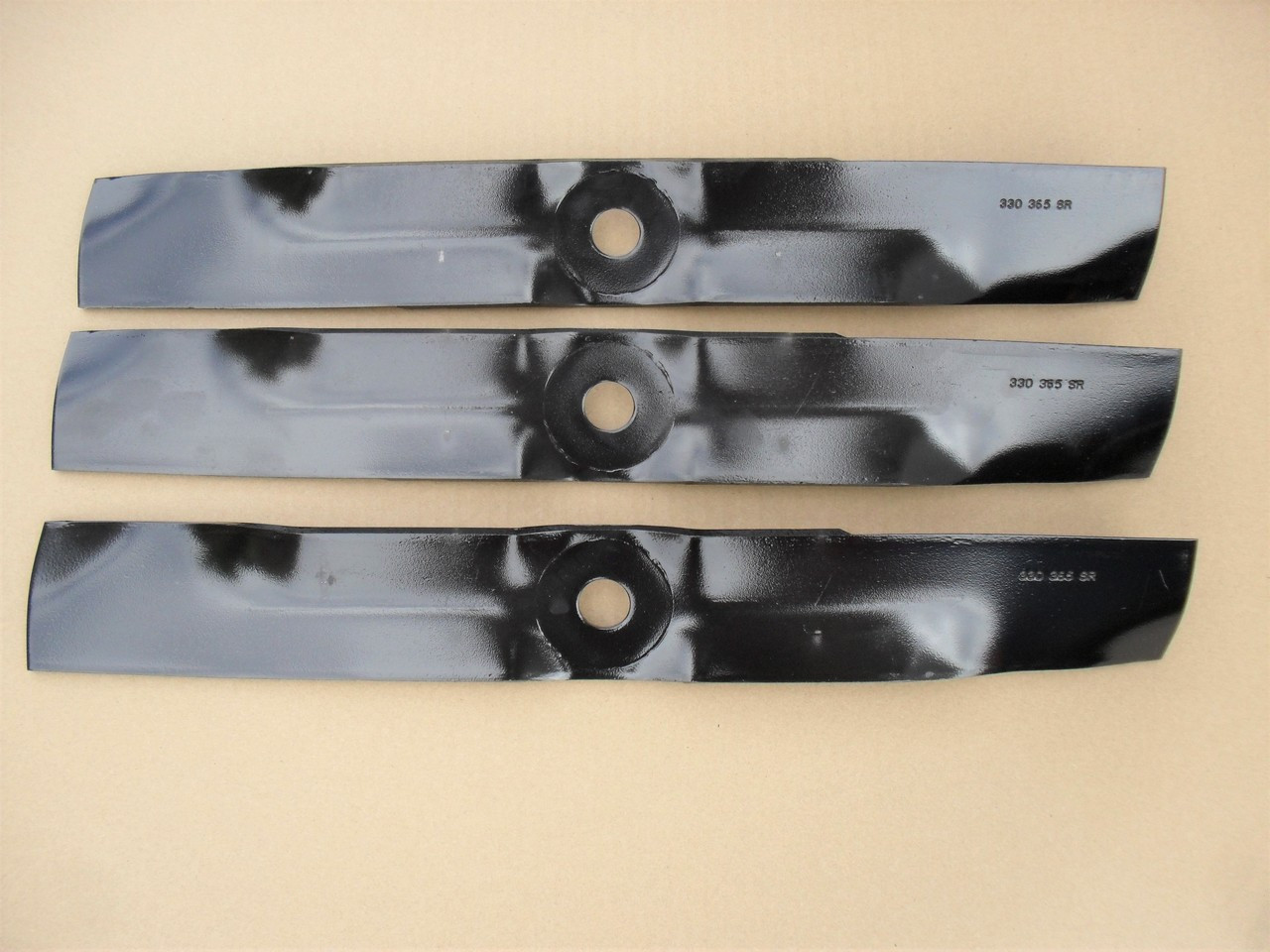 Blades for John Deere 4010 GS25 GS45 GS75 325 to 455 ZTrak F620 54" Cut GY20569 M113518 M115496 M135590 M76467 medium lift