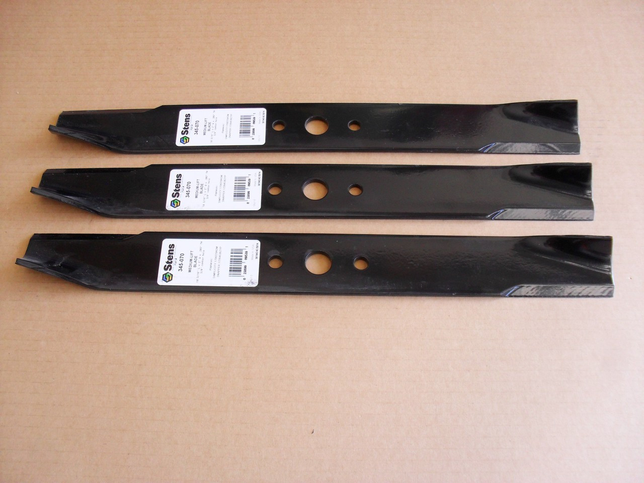 Blades for AYP Craftsman 50" Cut 1726453 1726453A Medium Lift Blade Set of 3