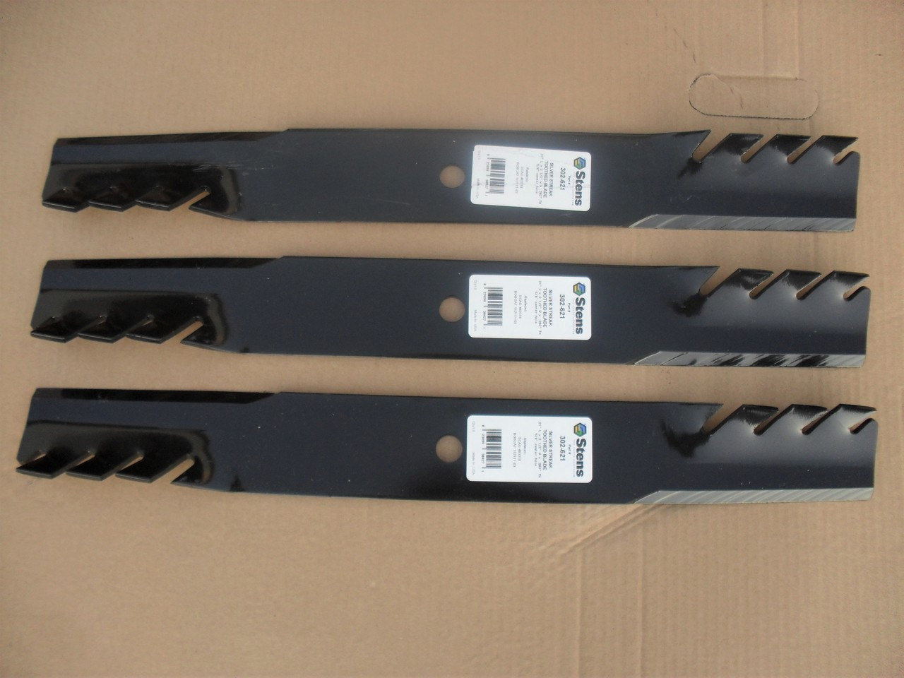 Mulching Toothed Blades for Lastec 61" Cut P246, P322, P-246, P-322 mulcher tooth