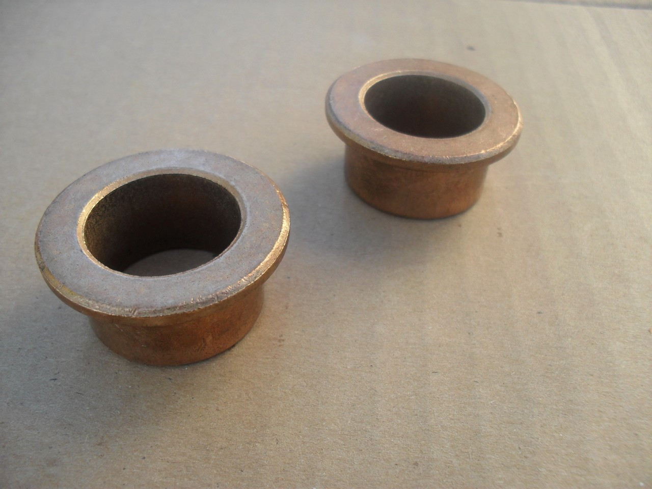 Caster Wheel Support Bushing Bearing for Lesco 050295 ID: 1 " OD: 1-1/4 " Height: 3/4 " Set of 2 bushings bearings