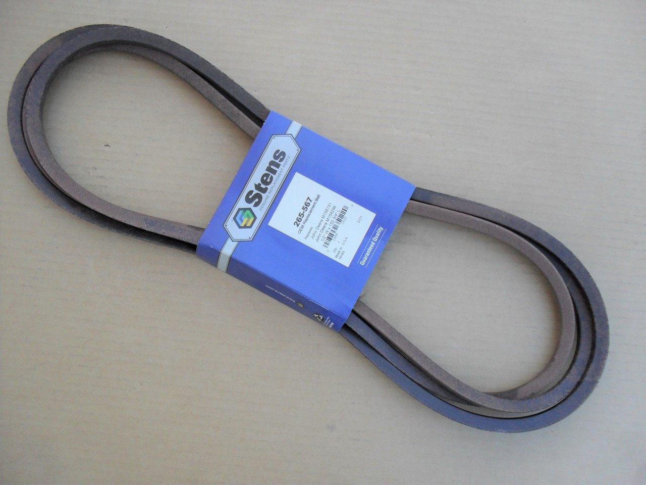 Deck Belt for John Deere, Z425 and Z445, Ztrak mower with 54" Cut Edge