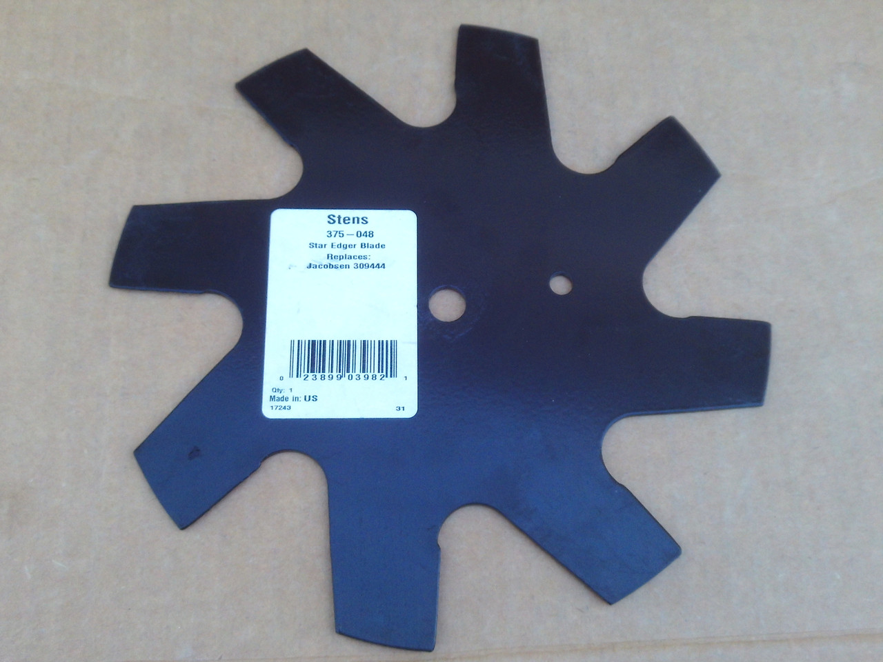 Star Lawn Edger Blade for Jacobsen 309444 8 Tooth Sharpened