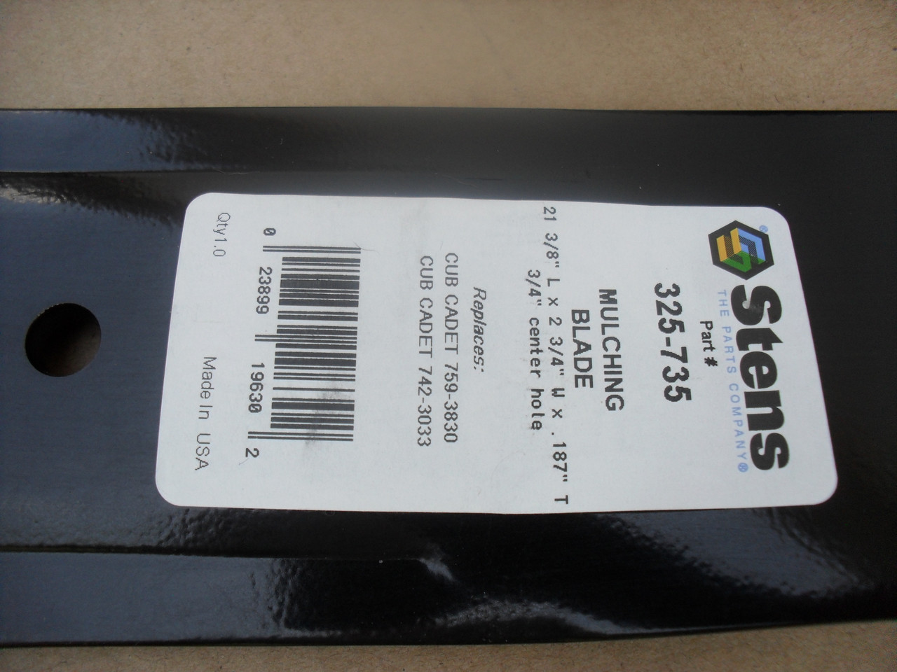 Mulching Blades for Cub Cadet 42" Cut 742-04101 742-3033 759-04081 759-3830 CC-742-3033 OCC-742-04101 490-110-C129 Set of 2 mulcher