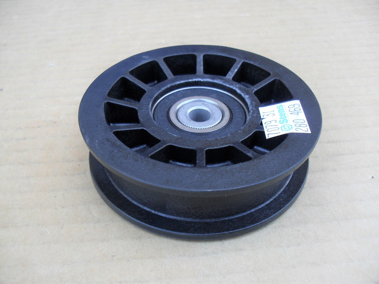 Idler Pulley for Toro Timecutter Z4200, Z4202, Z4220, Z4235, Z5000, Z5020, Z5030, Z5035, Z5040, Z5060, 1106775, 110-6775 Hydro Drive time cutter, ID: 5/16" OD: 3-7/16"